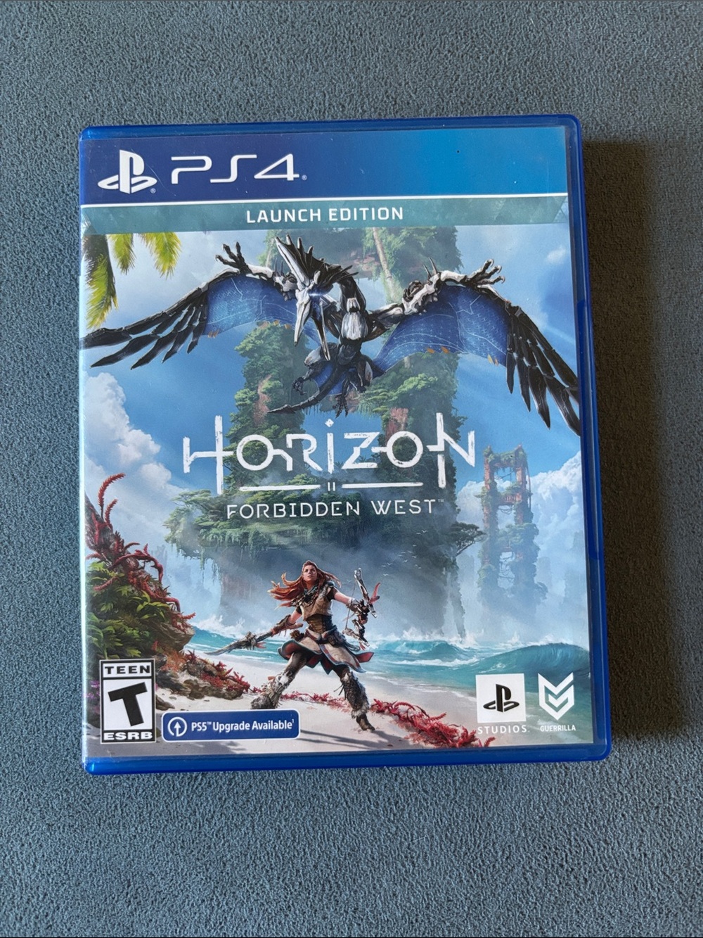 #243 Horizon Forbidden West (PS4) Launch Edition - Blue Cover Art